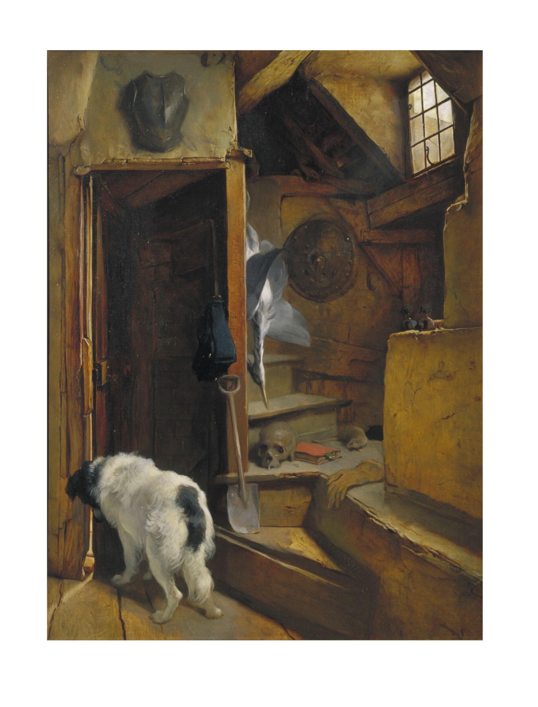 Shakespeare's House, Stratford-upon-Avon, Henry Wallis, ca. 1854