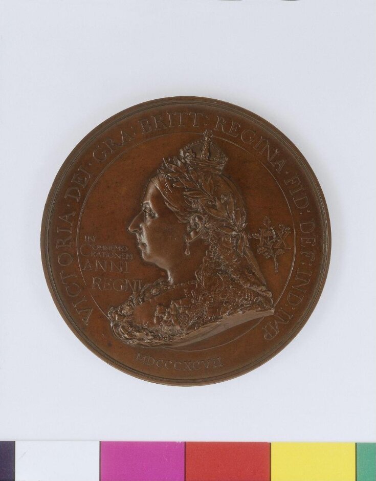 Diamond Jubilee of Queen Victoria medal image