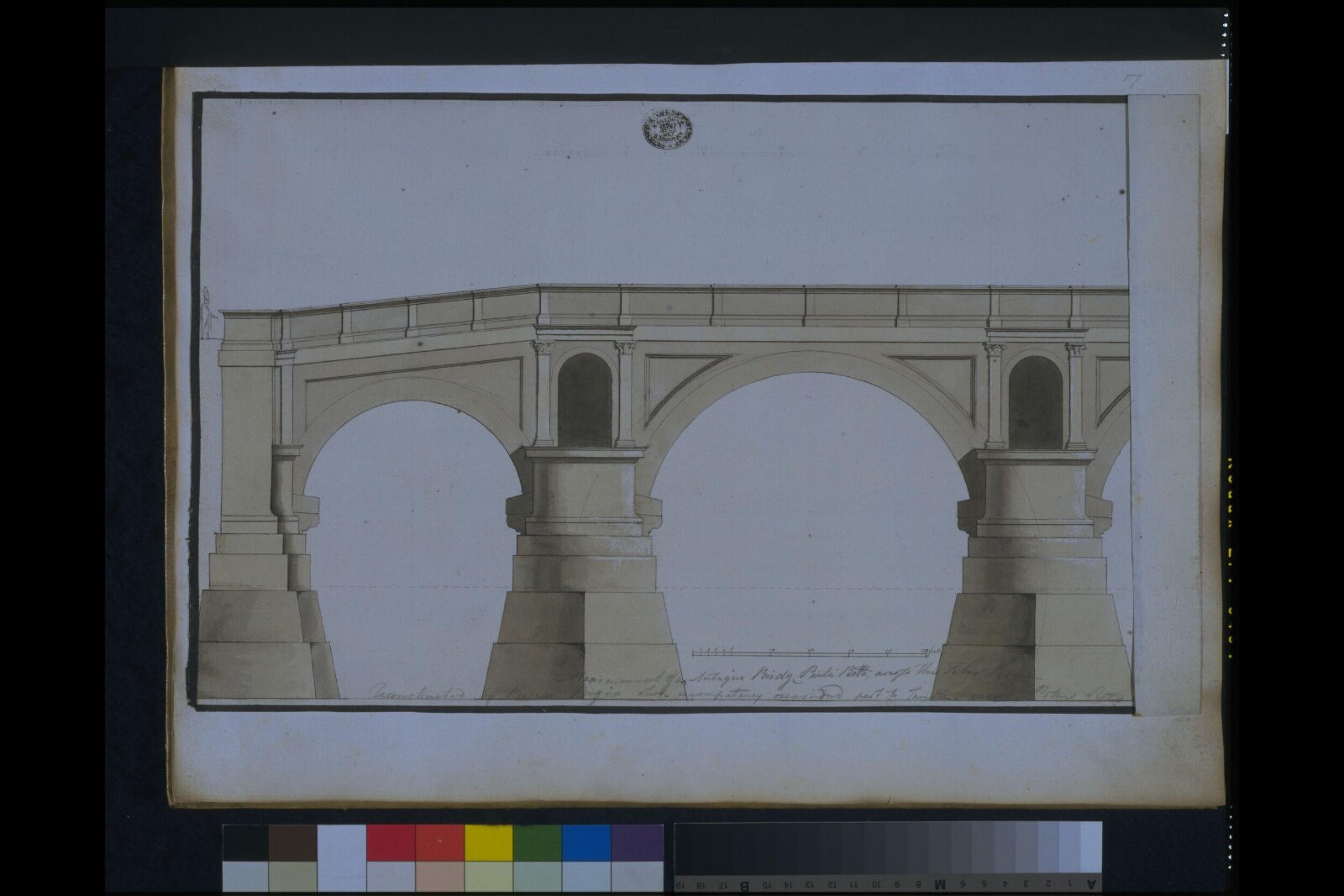 Drawing, James Paine, 1774