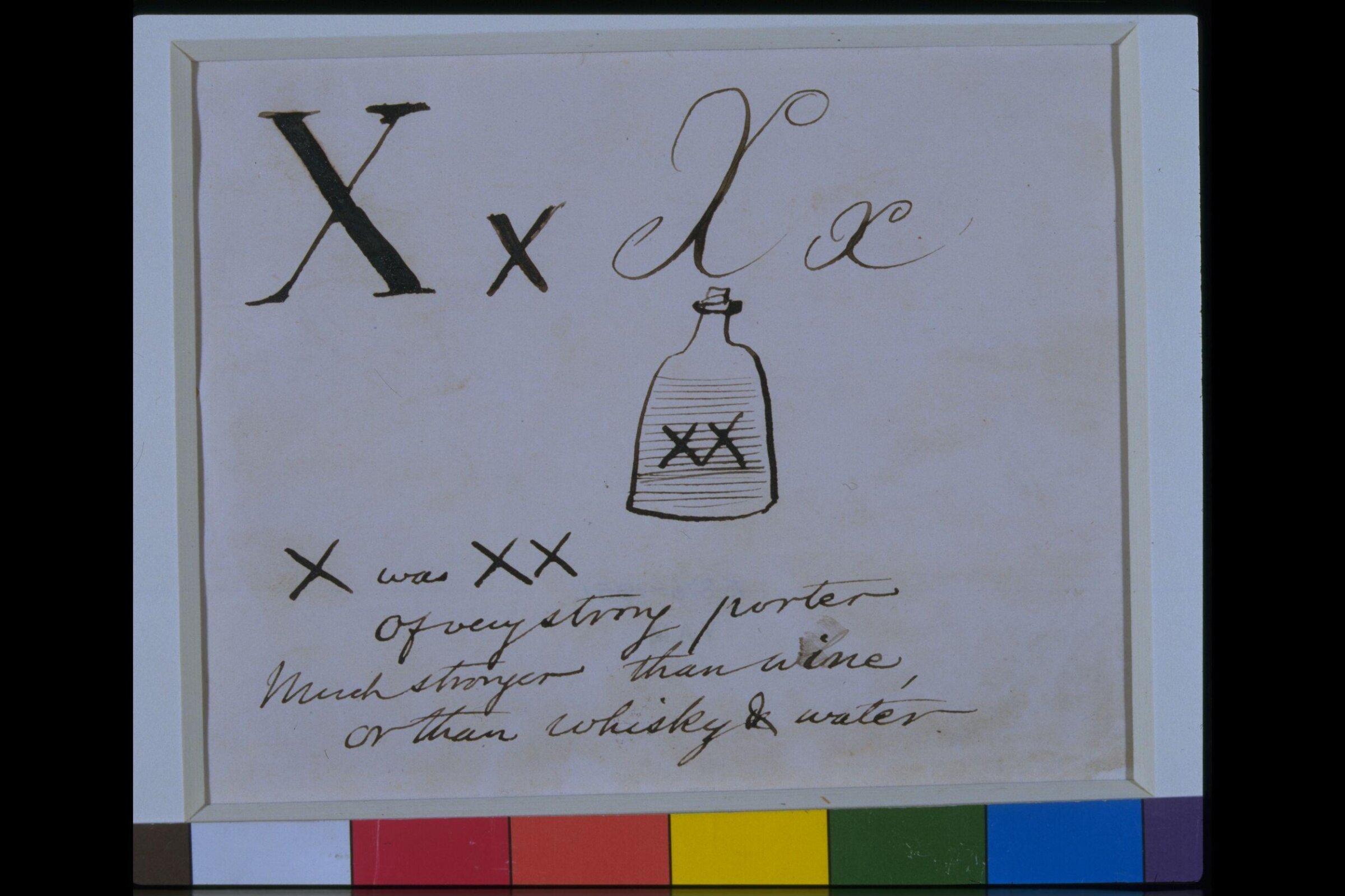 Nonsense Alphabet, Edward Lear, c.1880