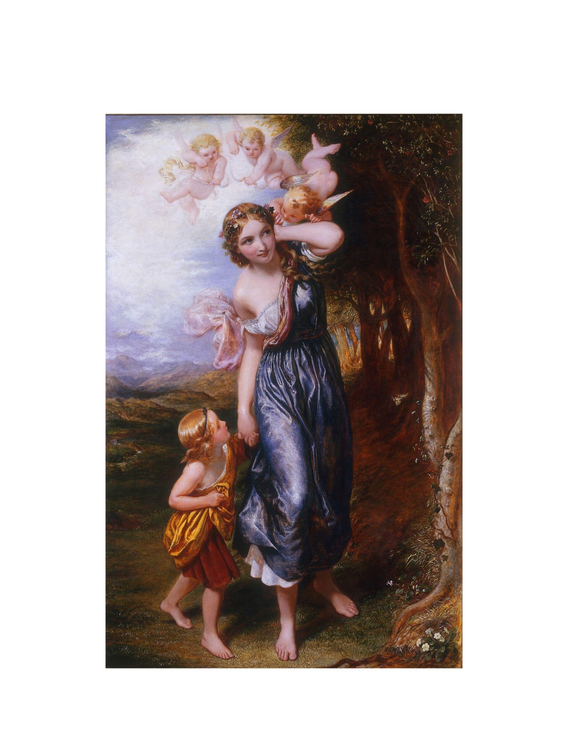 L'Allegro, Charles West Cope, 1848