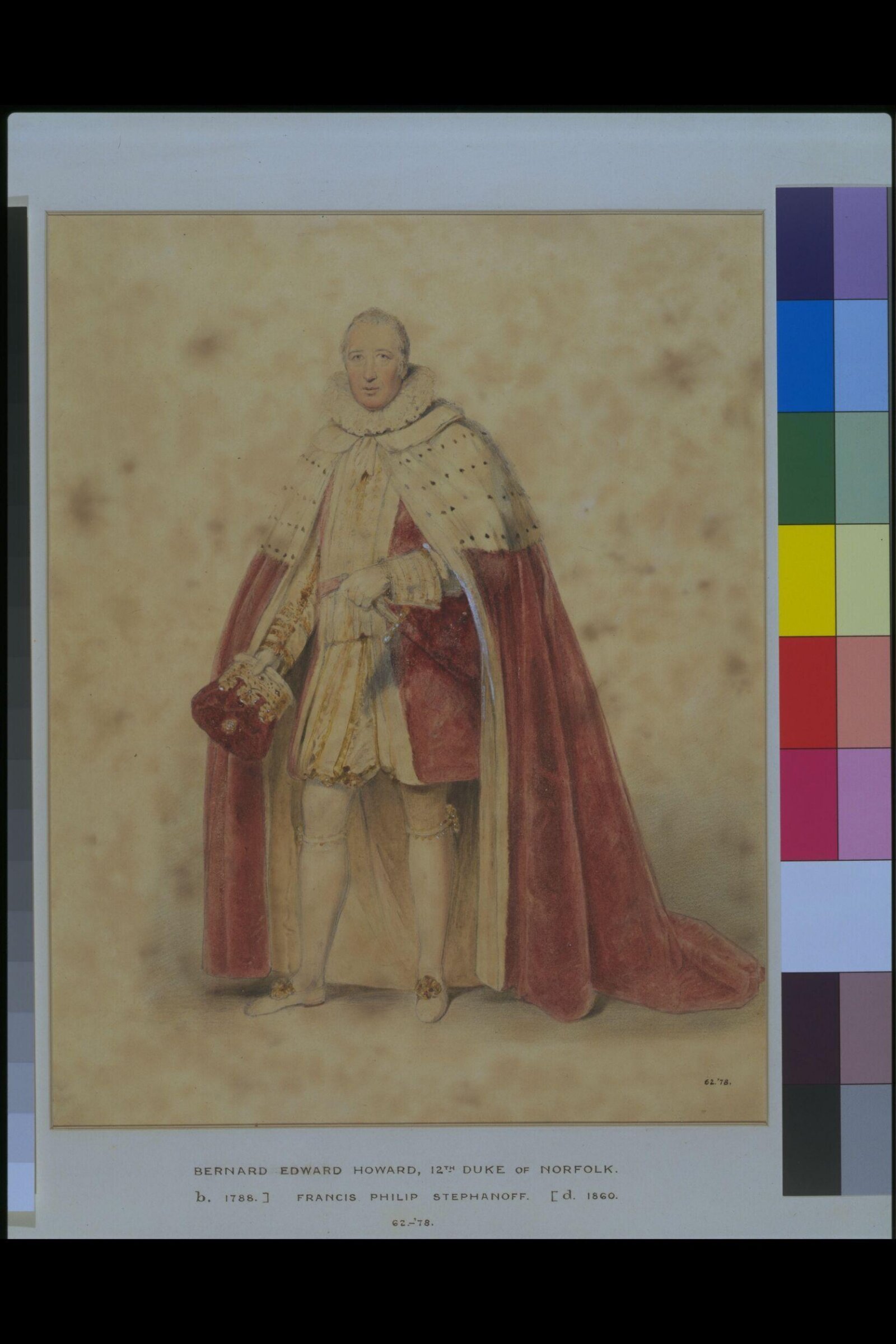 Watercolour, Francis Philip Stephanoff, ок. 1821