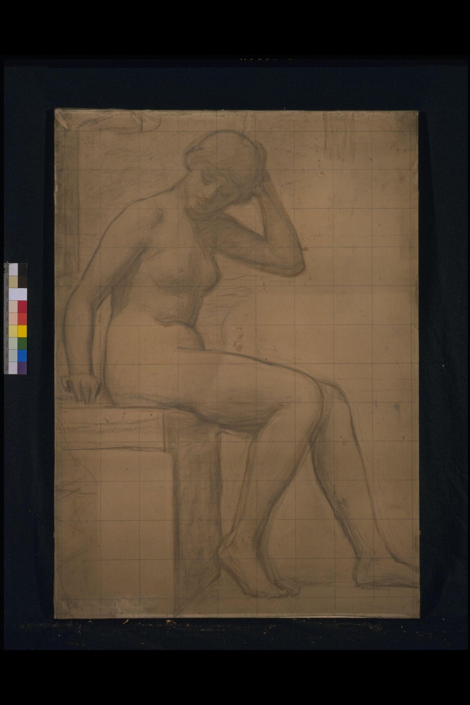 Study of a female figure for 'Hairpins', Albert Joseph Moore, c. 1884