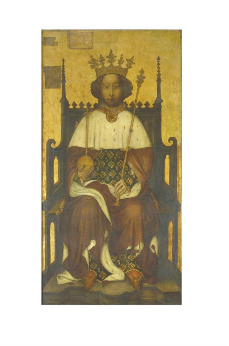 King Richard II (replica of an anonymous 14th century portrait) top image