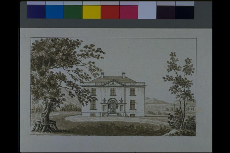 Front Elevation of the same top image