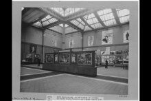 Photograph, Victoria and Albert Museum, British and foreign posters exhibition, North Court, gelatin silver print, 1931 thumbnail 1