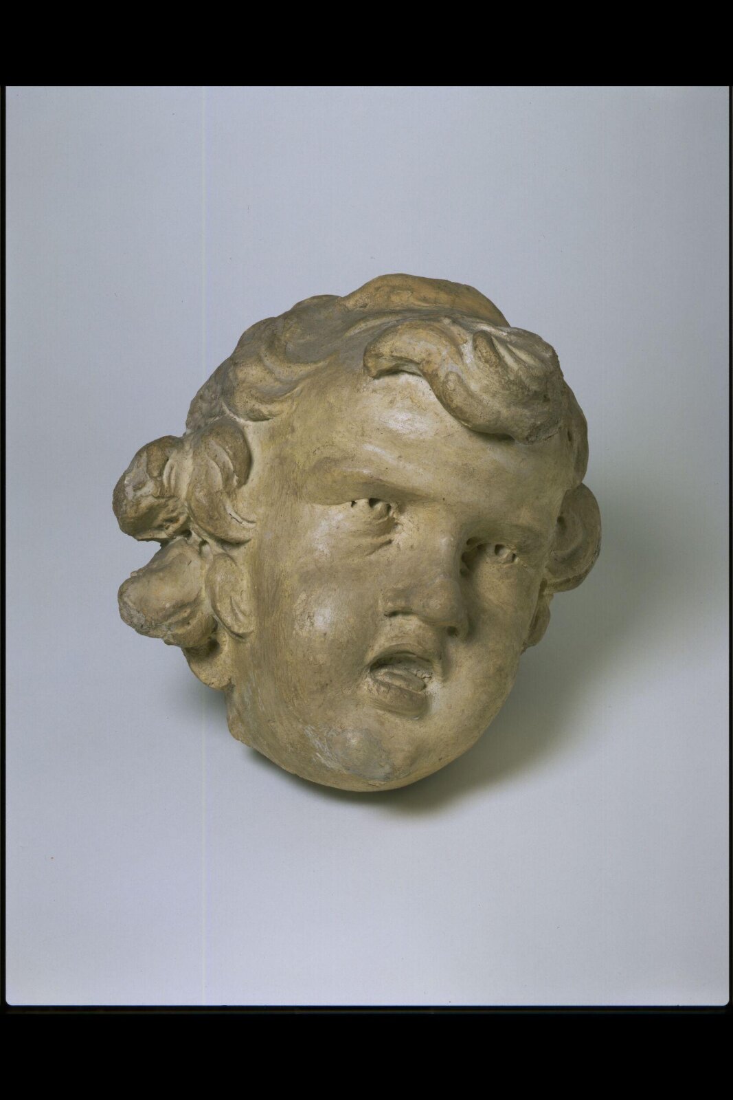 Cherub Head, Giacomo Serpotta, late 17th century to early 18th century