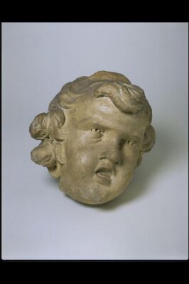 Cherub Head, Giacomo Serpotta, late 17th century to early 18th century