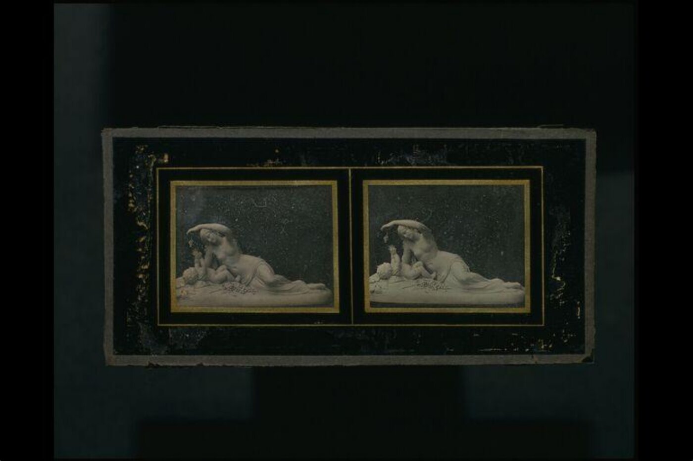 Unknown, Bacchus being fed with grapes by [Venus ?]