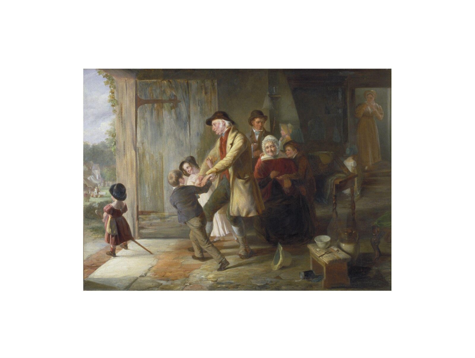 Going to the Fair, Thomas Webster, 1837