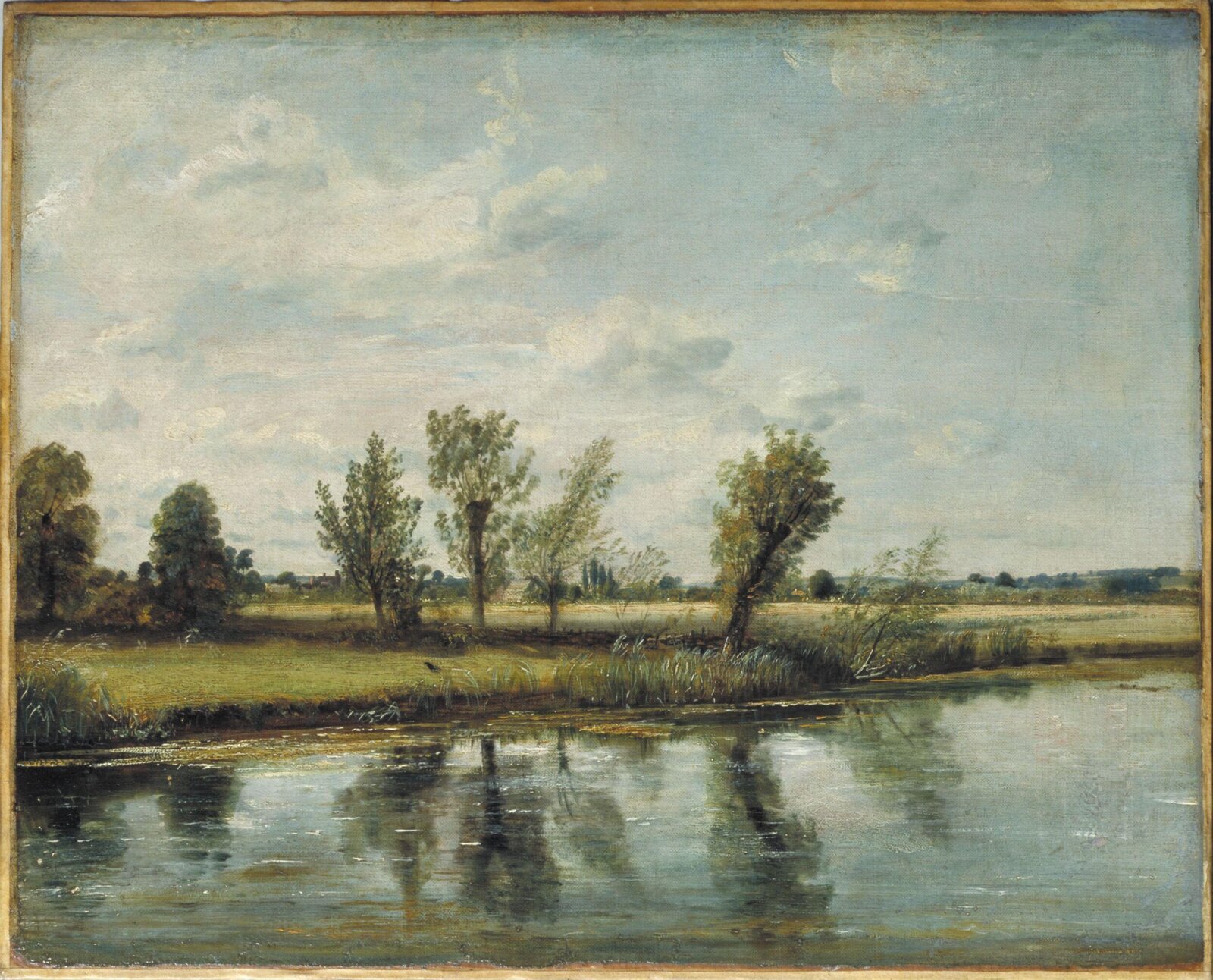 Water-meadows near Salisbury, John Constable, 1820 or 1829
