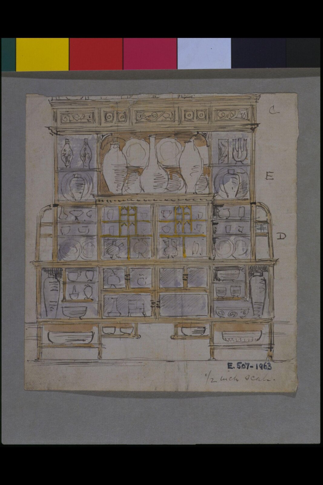 Drawing, Edward William Godwin, 1872-1883