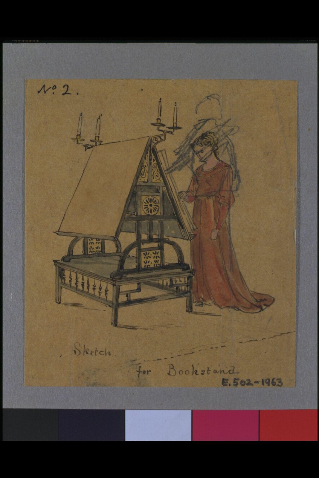 Drawing, Edward William Godwin, 1872-1883