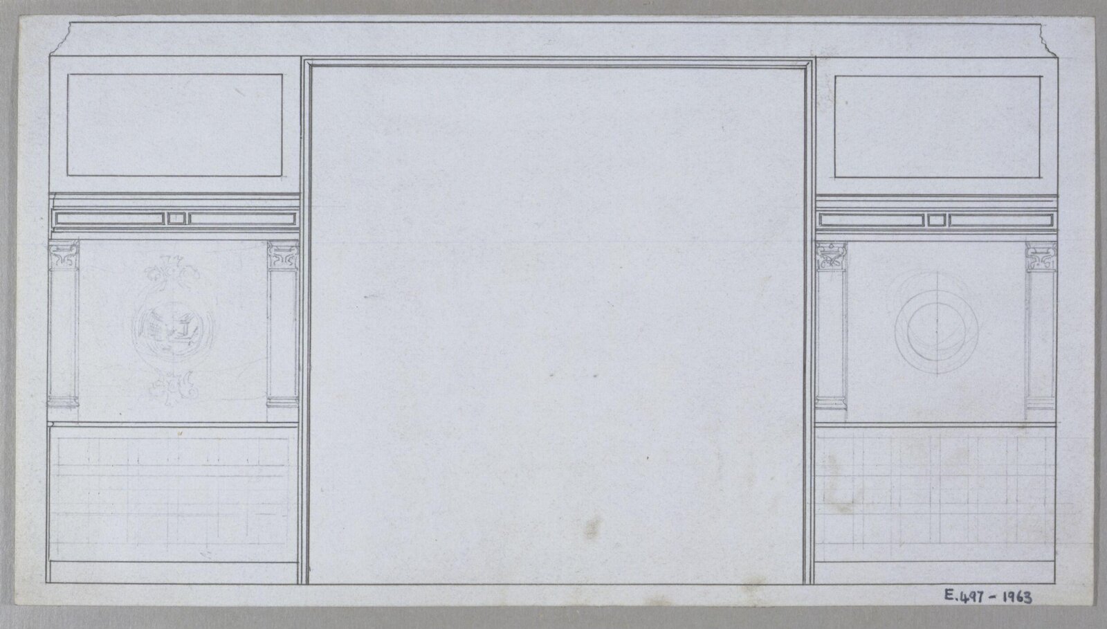 Drawing, Edward William Godwin, 1872-1883