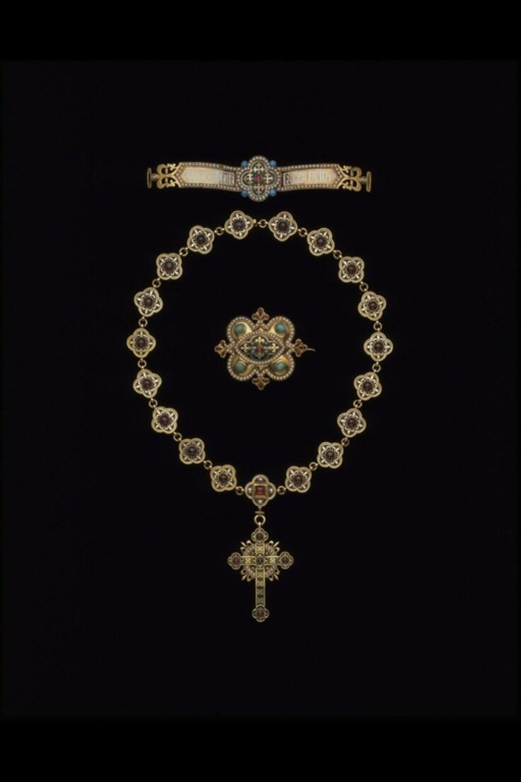 Necklace and Cross top image