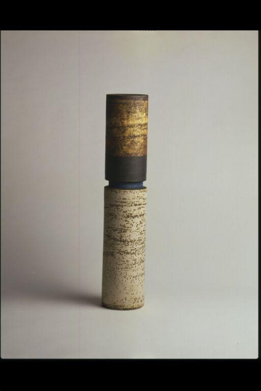 Cylinder with split centre, Robin Welch, 1968