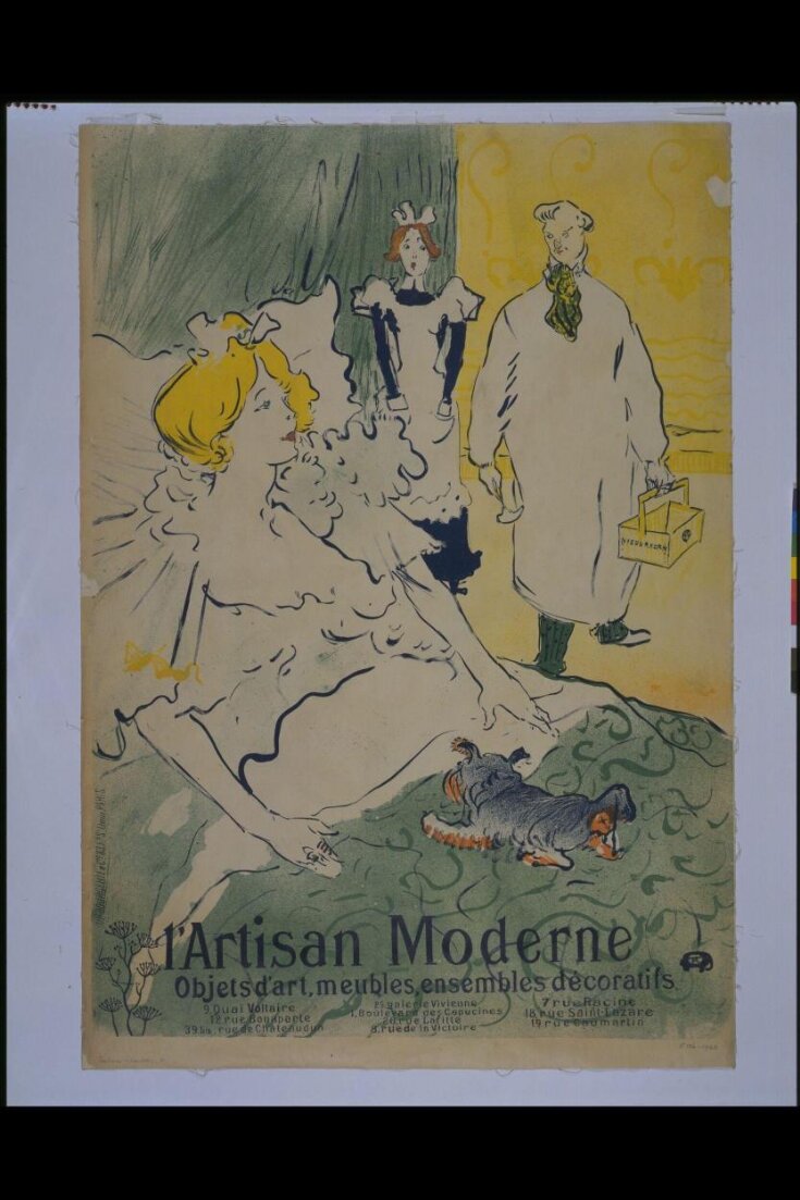 L'Artisan Moderne | Henri de Toulouse-Lautrec | V&A Explore The 