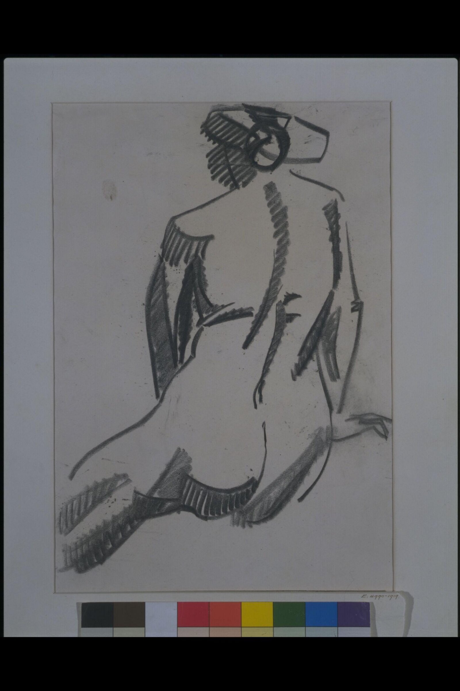 Studies of male and female figures, heads, hands, &c., Henri Gaudier-Brzeska