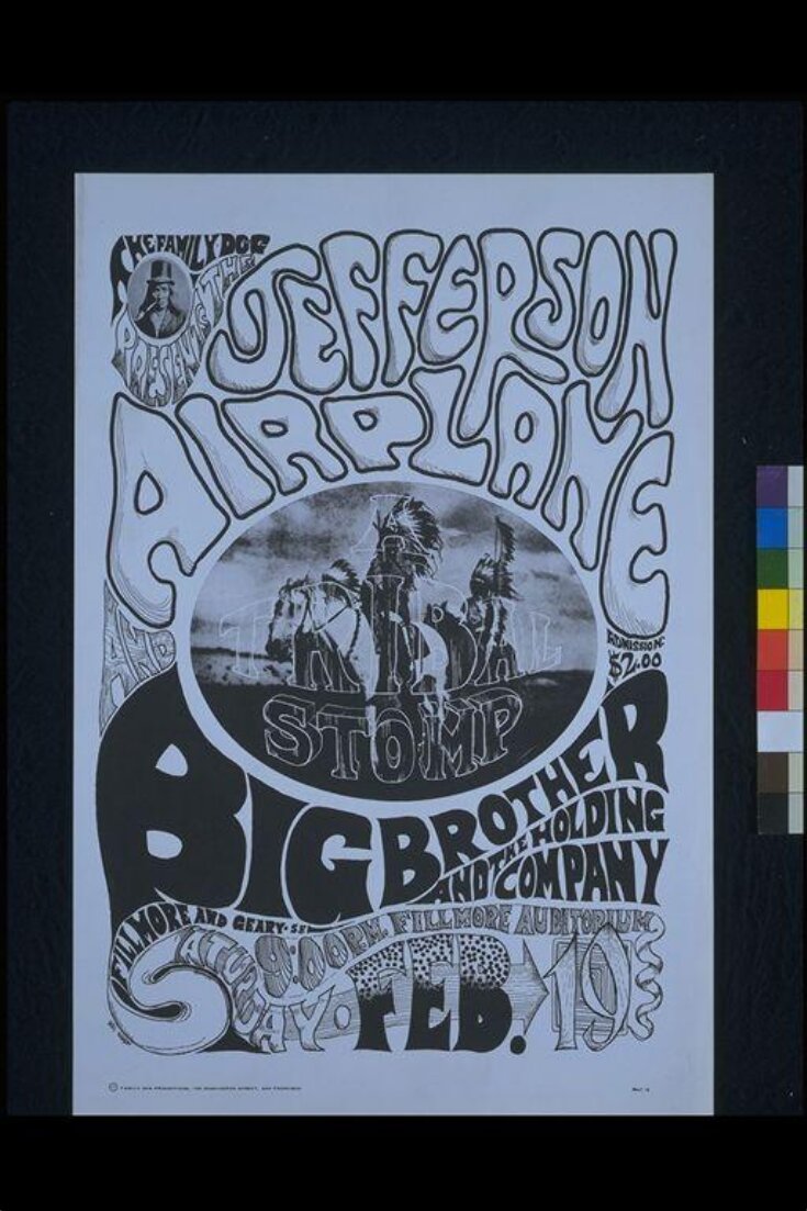 A Tribal Stomp. The Family Dog Presents The Jefferson Airplane and Big Brother and the Holding Company top image