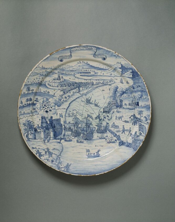 Dish — Flower, Joseph — ca. 1740