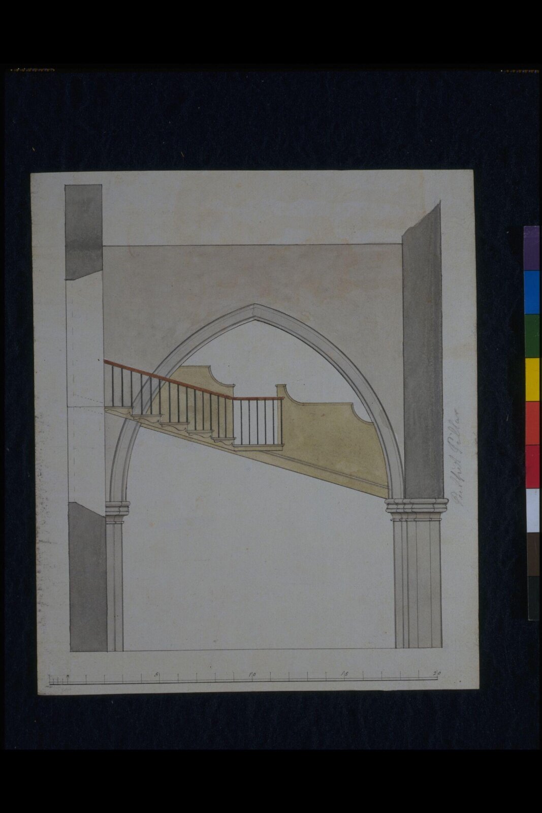 Drawing, George Byfield, 1809