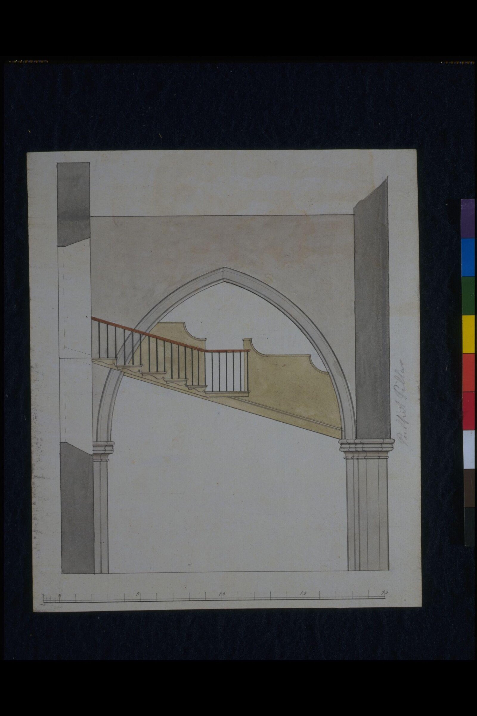 Drawing, George Byfield, 1809