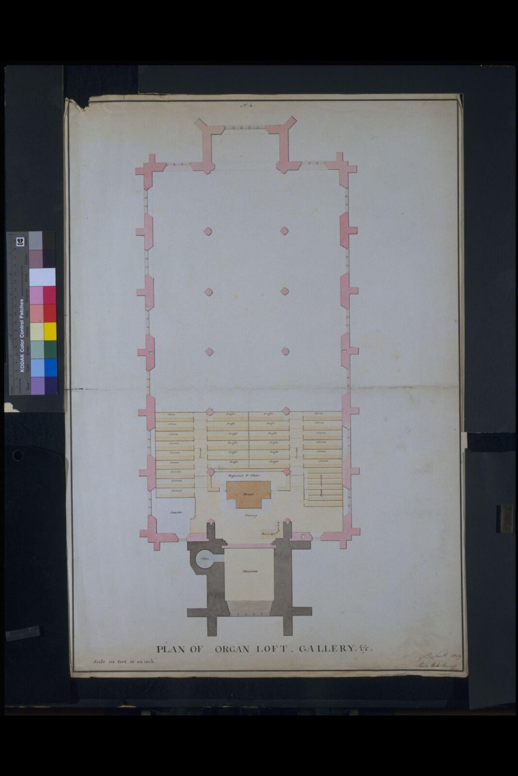 Drawing, George Byfield, 1809