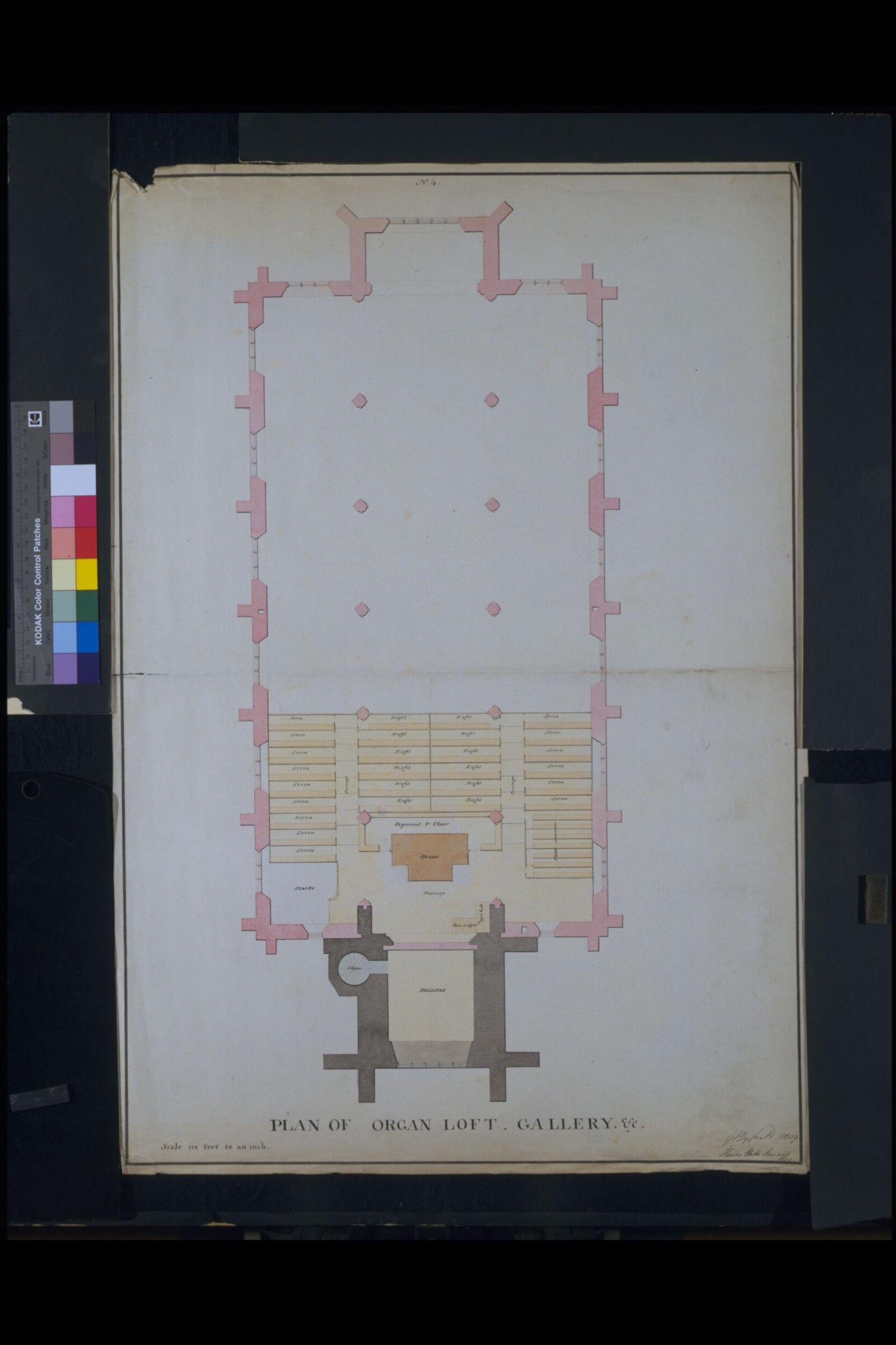 Drawing, George Byfield, 1809