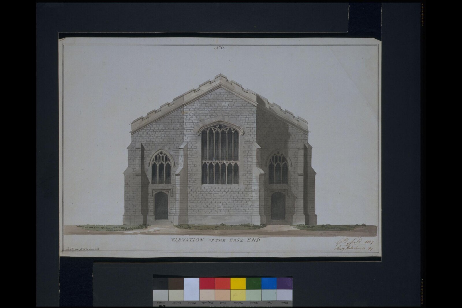 Drawing, George Byfield, 1809