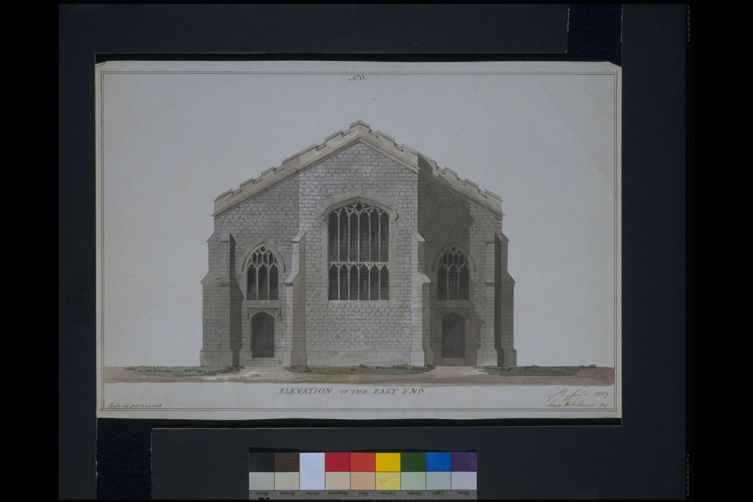 Drawing, George Byfield, 1809