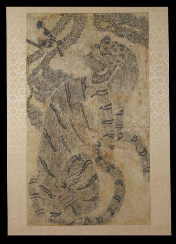 Tiger and Magpie