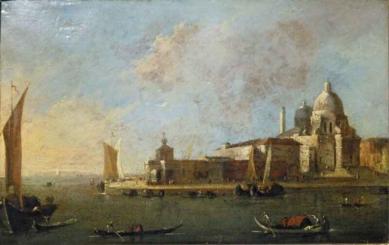 Venice: View of Santa Maria delle Salute and the Dogana