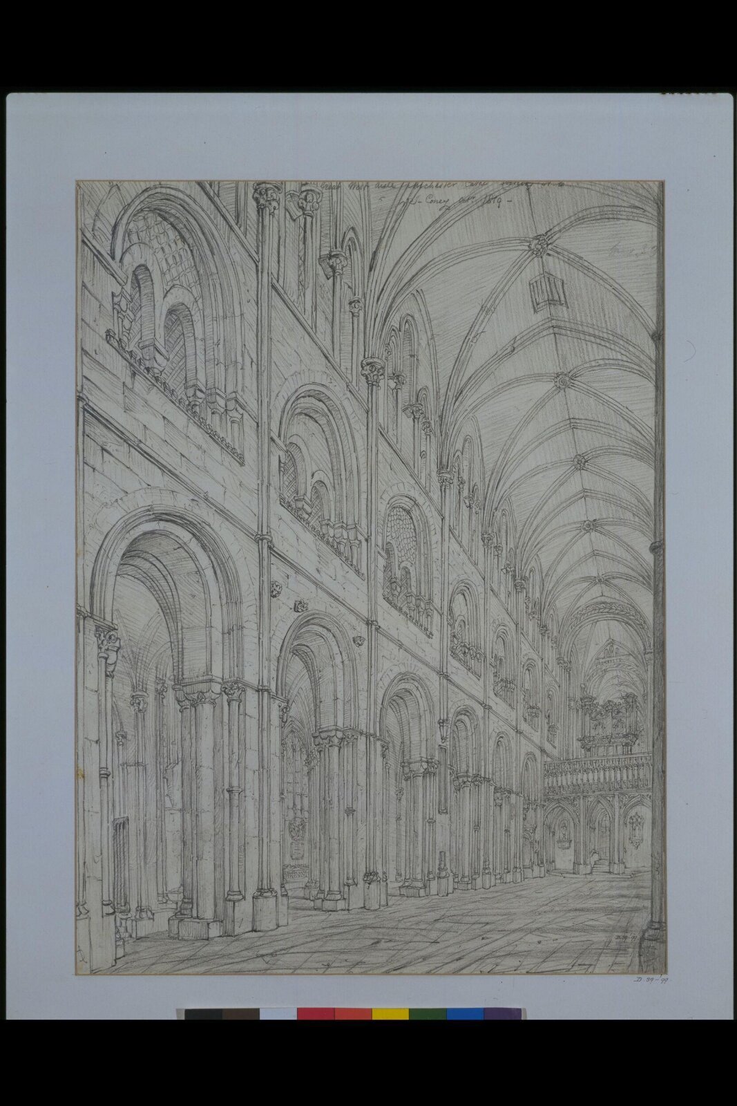 Drawing, John Coney, October 1819