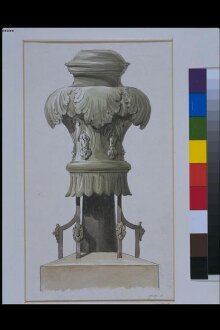 Design for an ornamental chimney pot thumbnail 1