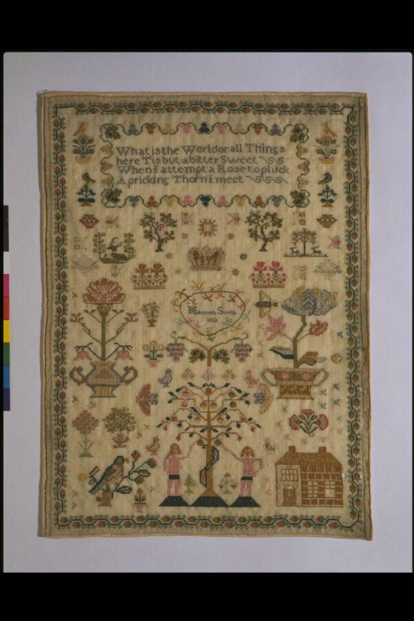 Sampler | Smith, Hannah | V&A Explore The Collections