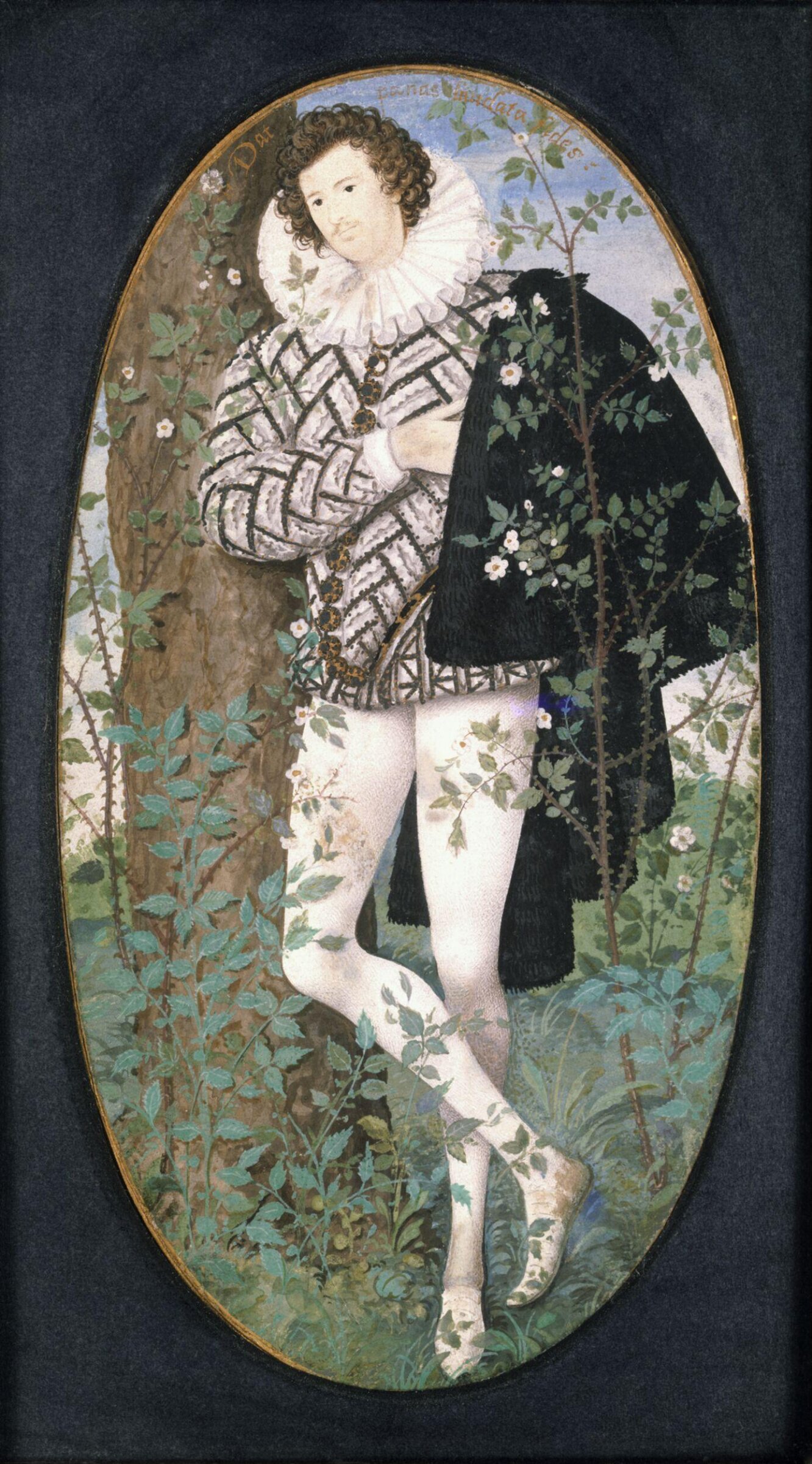 Young Man among Roses, Nicholas Hilliard, ca. 1587
