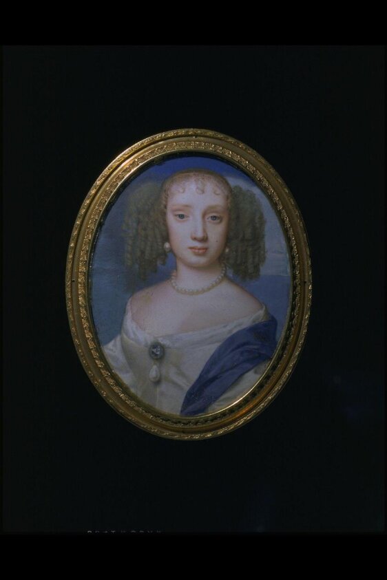 Portrait Miniature of Henrietta Anne, Duchess of Orleans