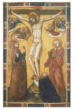 The Crucifixion with the Virgin and Saint John; St Anthony Abbot at the foot of the Cross thumbnail 2