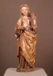 Statuettes of St Barbara and Saint Catherine of Alexandria thumbnail 2