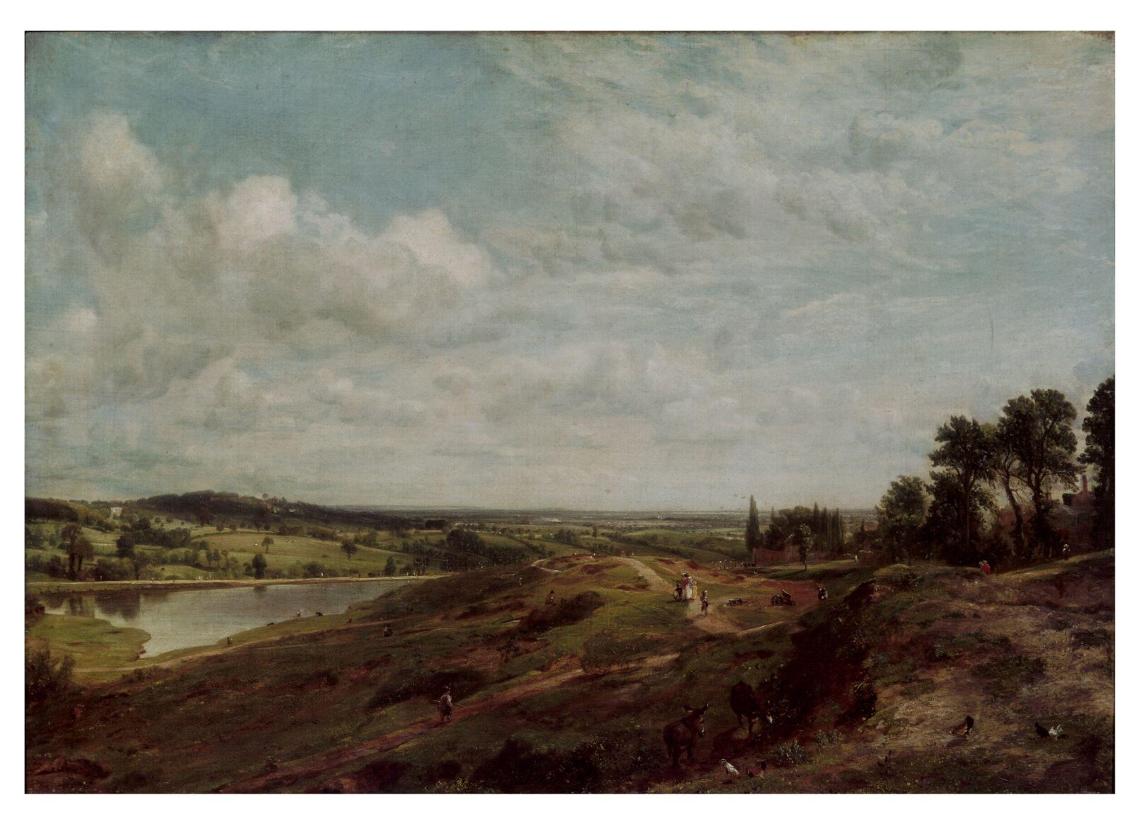 Hampstead Heath, John Constable, ca. 1820-1830