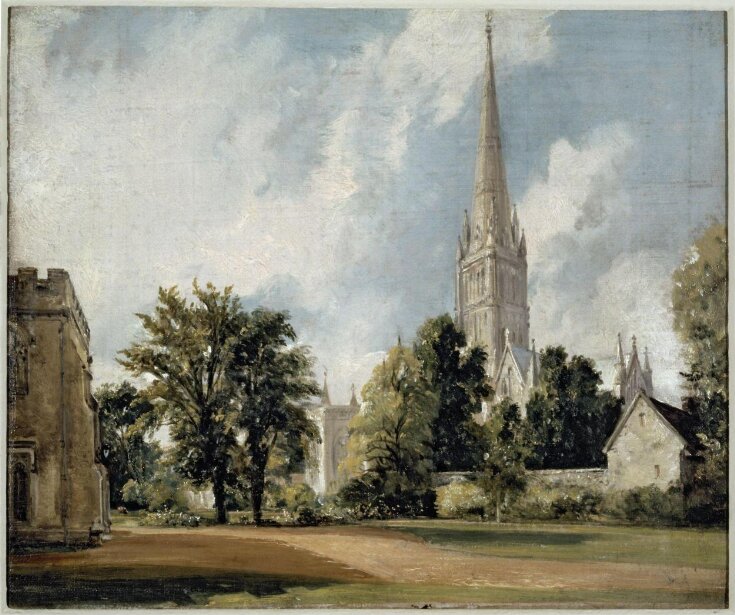 Salisbury Cathedral from the Close | Constable, John (RA) | V&A Explore