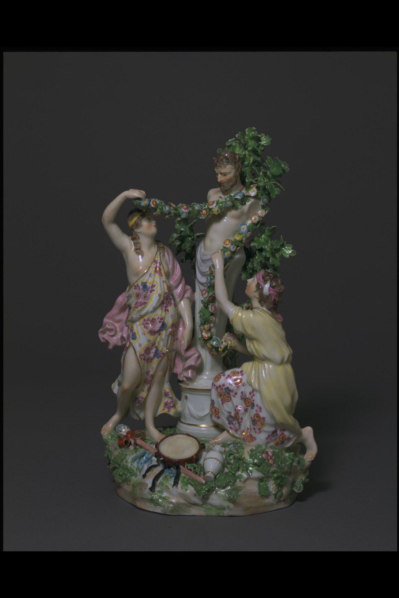 Two Bacchantes adorning Pan, Angelica Kauffman, ca. 1770-1790