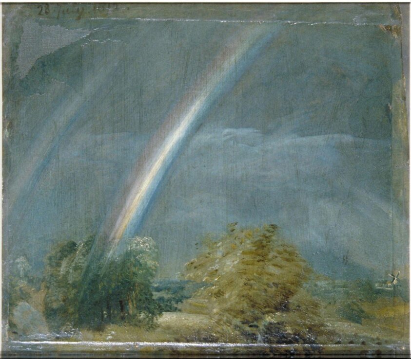 Landscape with a Double Rainbow