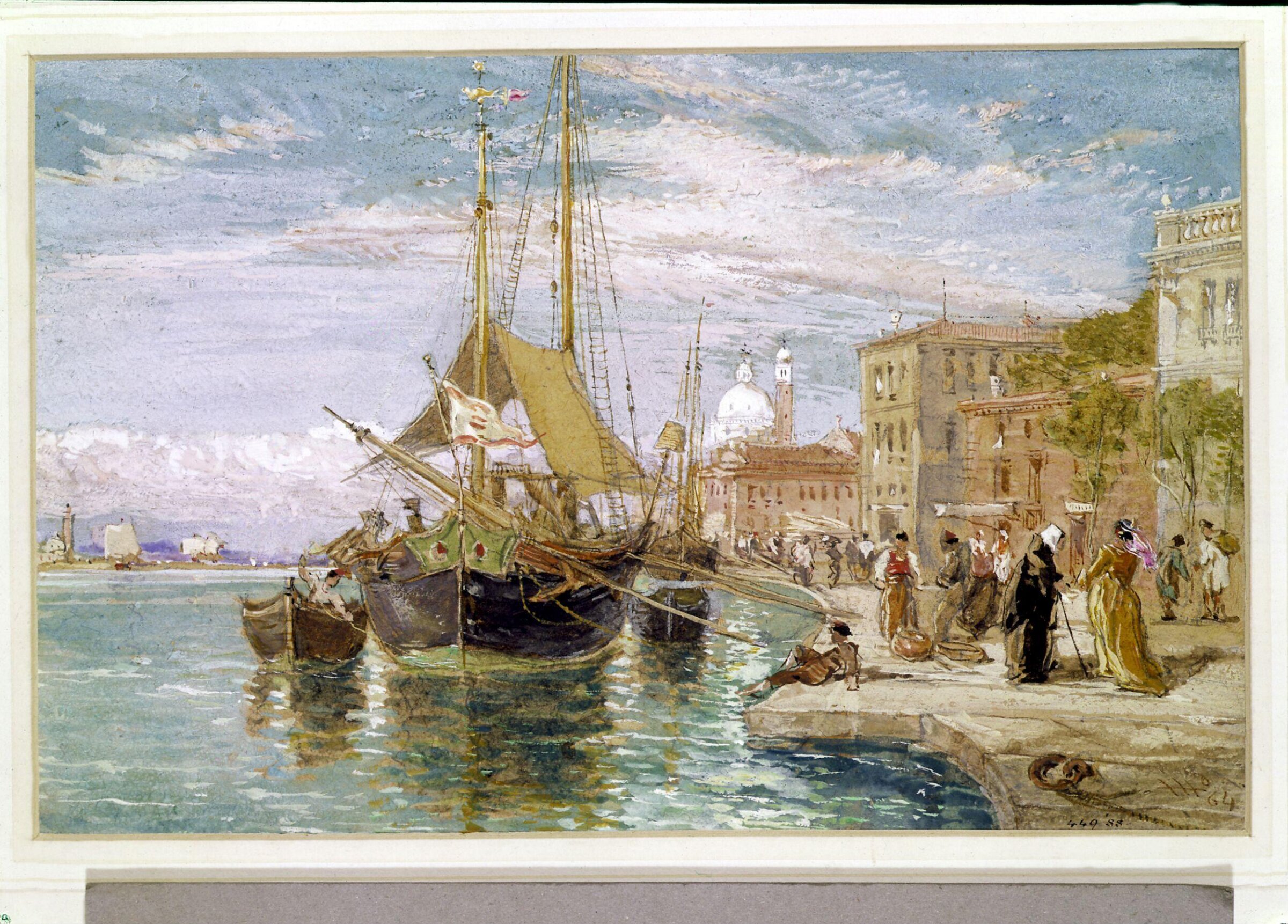 Venice: A South-West Wind after Rain, James Holland, 1864