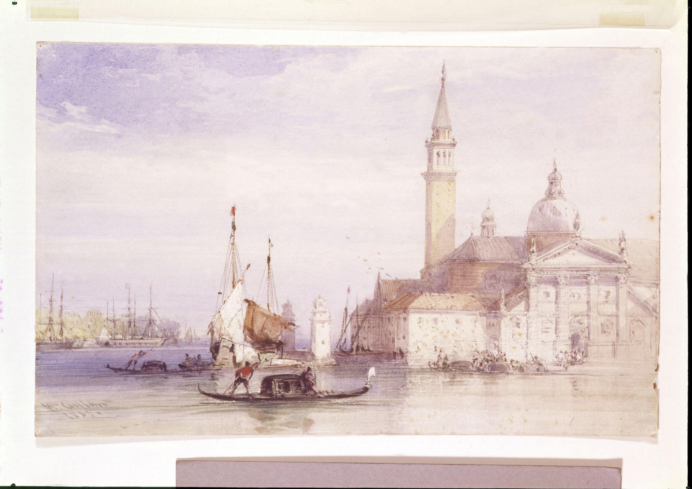 San Giorgio, Venice, William Callow, ca. 1883
