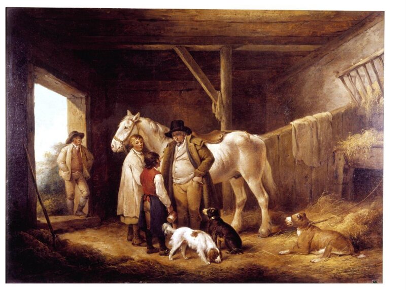 The Reckoning: A Farmer Paying the Ostler and Pot-Boy of an Inn