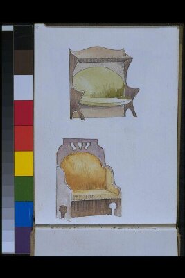 Page from a Herbert Day Sketchbook