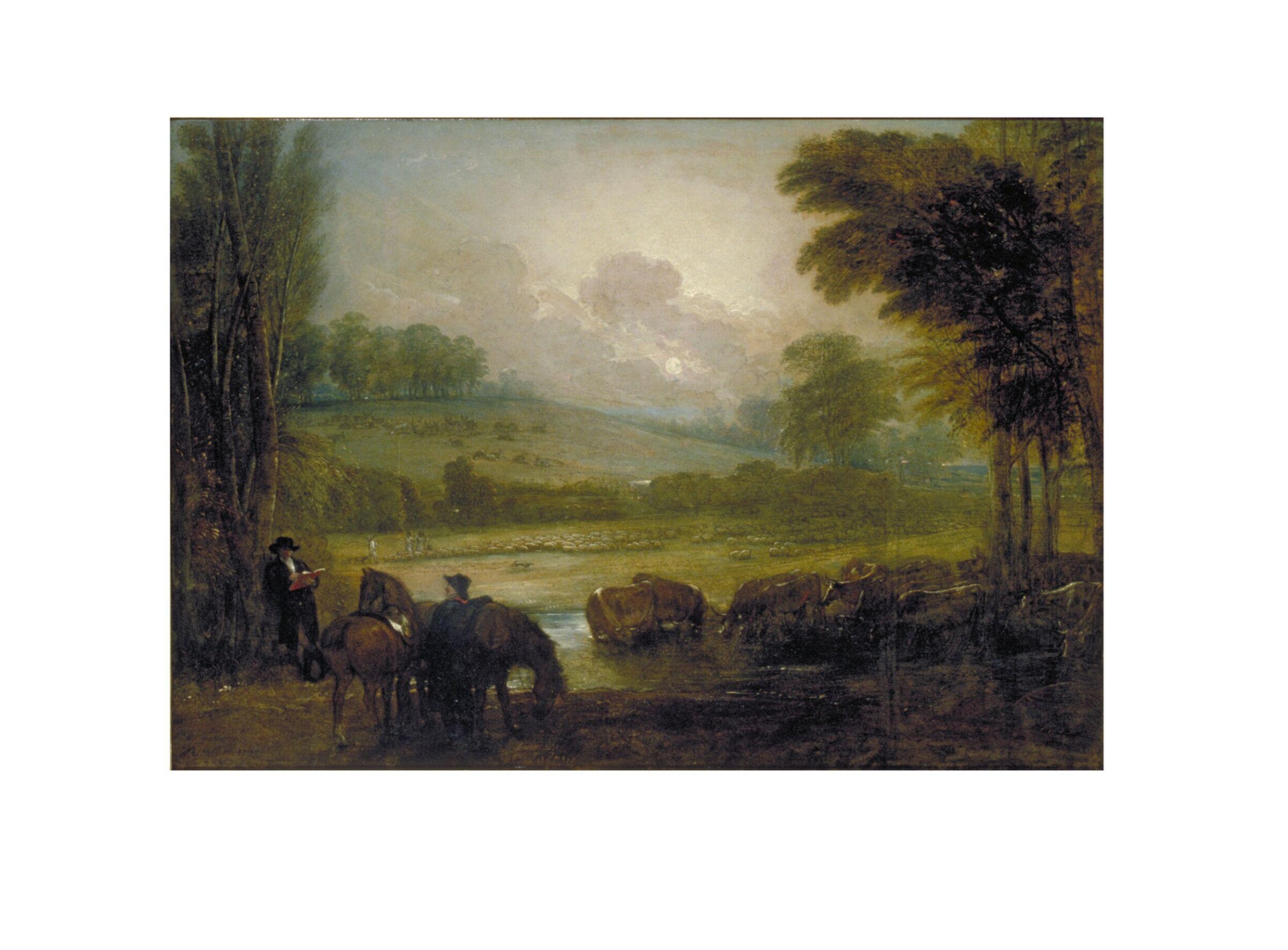 A View of Snow Hill, Windsor Great Park, Бенджамин Уэст, 1799