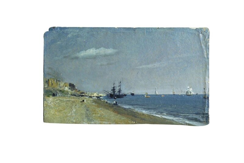 Brighton Beach, with Colliers