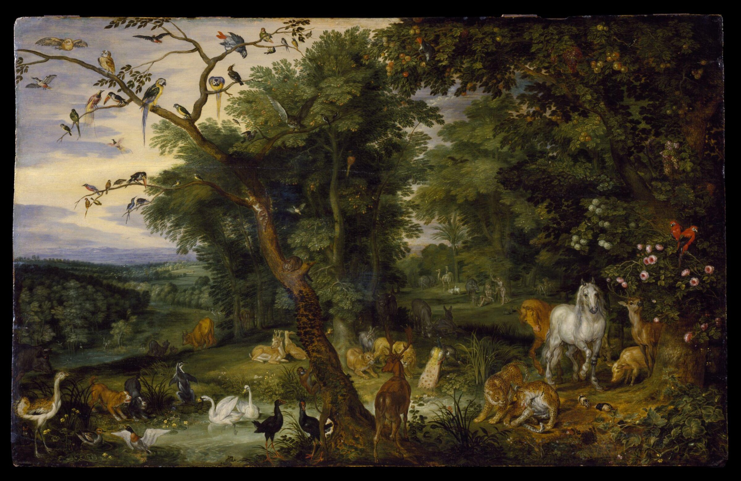 The Temptation in the Garden of Eden, Jan the elder Brueghel, ca. 1600